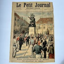 1896 Le Petit Journal Antique Paper Newspaper Illustre France number 283 picture