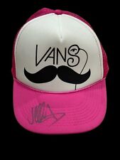 Jeffree Star Lollipop Luxury Singer Cosmetics Rare Signed Autograph Vans Cap Hat picture