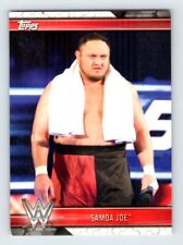 SAMOA JOE 2018 WWE Topps Trading Card B224 picture