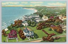 Beach Hotel And Cottages Charlevoix, Mich Postcard 1646 picture