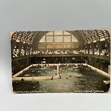 Antique Postcard Swimming Tanks At Antagonism Santa Cruz Beach California  1908 picture