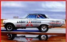 Dick Landy’s Dodge AFX Classic (67) Vinyl Banner 26”x40”.  Drag Race NHRA Mopar picture