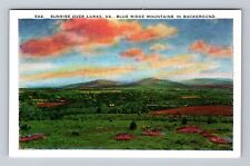 Luray VA-Virginia, Sunrise, Blue Ridge Mountains, Antique, Vintage Postcard picture