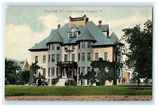 1913 Davis Hall View, RI State College Rhode Island, RI Antique Postcard picture