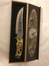 Knife 10” Decorative Handle Eagle Knife Excel Cond’n. Stainless.C6pix.MAKE OFFER picture