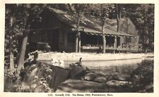 Sawmill 1765 Tea House 1922 Westminster Mass Vintage RPPC  Postcard picture