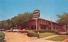 Dallas TX Texas Parkway Motor Hotel Postcard 5332 OLD CARS picture