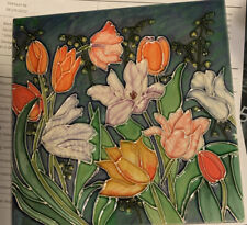 Tulip Trivet Tile Display Or Hang 6”x6” picture