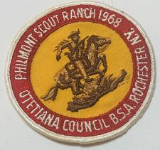 Otetiana Council 1968 Philmont Round Patch picture