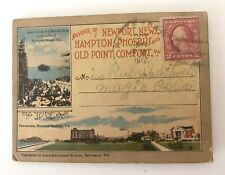Newport News, Virginia Souvenir Folder of 19 Views Postcards 1918 Posted WW1 Era picture
