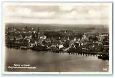 1938 Original Airship Photo Ketzin/Havel Germany Posted RPPC Photo Postcard picture