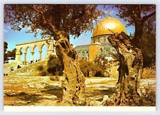 Vintage Postcard Jerusalem - Dome of the Rock c1970's picture