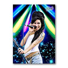 Amy Winehouse VIP Headliner Sketch Card Limited 13/20 Dr. Dunk Signed picture