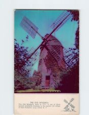 Postcard The Old Windmill Long Island East Hampton New York USA picture