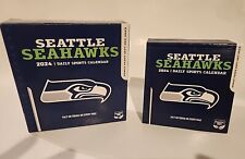 SEATTLE SEAHAWKS - 2024 DESK Office NFL Daily Sports CALENDAR - BRAND NEW CHEAP  picture