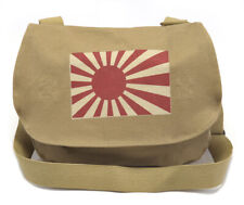 WW2 Japanese Haversack Zatsumo with Rising Sun Flag Musette Bag picture