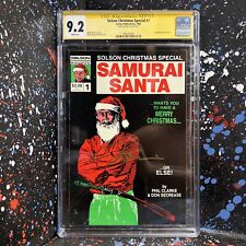 Samurai Santa #1 Solson Christmas Special (1986) Signed JIM LEE - CGC SS 9.2 picture