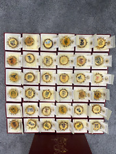 Set of 36 The Hummel Gold Christmas Ornament Collection picture