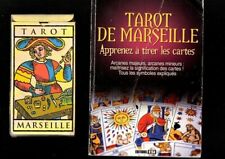 book lot + game 22 major arcana tarot learn how to draw cards marseilles picture