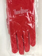 NIP NEW Three Olives Vodka Elegant Long Red Evening Halloween Costume Gloves picture