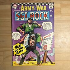Our Army at War #169 Vintage 1966 DC Comics Sgt Rock picture