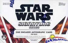 2023 Topps Star Wars Signature Series Factory Sealed HOBBY Box-Encased AUTOGRAPH picture