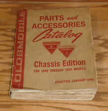 Original 1949 - 1965 Oldsmobile Chassis Parts & Accessories Catalog picture