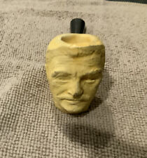 VERY RARE VINTAGE JOSEPH STALIN FIGURAL FACE TOBACCO SMOKING PIPE UNSMOKED 1974 picture