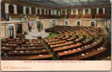 c1910s Washington, D.C. Postcard HOUSE OF REPRESENTATIVES U.S. Capitol Interior picture