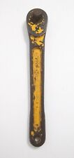 Vintage Snap-On 1/2” Ratchet No. 71-M Made in USA Painted Yellow Auto Tool picture
