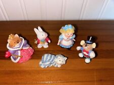 Vintage 1995 Hallmark Disney Alice In Wonderland Figurines, Set of 5     (28) picture