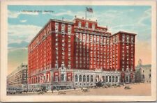 1930s SEATTLE, Washington Postcard OLYMPIC HOTEL Street View / Kropp Unused picture