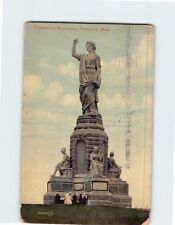 Postcard Forefathers Monument Plymouth Massachusetts USA picture