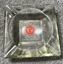 VINTAGE 1960s Knox Glass Bottle Co Company ADVERTISING ASHTRAY PENNSYLVANIA PA picture