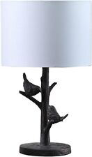 Sparrow Birds On A Tree Polyresin Table Lamp, 18
