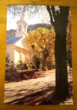 Downieville California Methodist Episcopal Church Vintage Postcard Photochrome picture