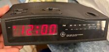 GE Alarm Clock Model 7-4813B AM/FM Corded Battery Backup Vintage 1997. Radio. picture