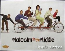 Malcolm in the Middle Poster Centerfold 2661A The Simpsons on the back picture