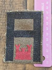 WWI US 1st Army Embroidered Engineers Wool Patch L@@K picture