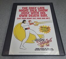 Space Ghost Coast To Coast Cartoon Network Print Ad 1997 Framed 8.5x11  picture