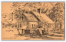 1930 Original House from an Original Drawing Provincetown MA Vintage Postcard picture