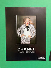 1981 Chanel Advertising Spring Summer Fashion Haute Couture Retro Press Collection picture