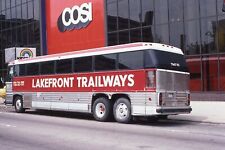 Original Bus Slide Lakefront Trailways #7947-70  MC-9,  Columbus Ohio 1986 #37 picture