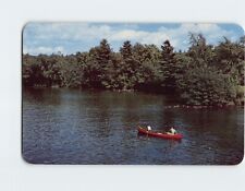 Postcard Canoeing among the Islands, The Narrows, Lake George, New York picture