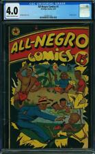 All-Negro Comics #1 CGC 4.0 1947 Rare book New Case G9 312 cm bo clean picture