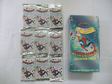 Lot 5 unopened packs Spider-Man II trading cards 1992 Marvel Comics Peter Parker picture