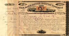 Lake Shore Railway Co. Issued to Jay Cooke & Co. and signed by Henry Devereux -  picture