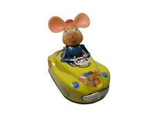 Vtg Rare Topo Gigio Wind Up Bumper Car Little Italian Mouse Made in Japan  picture