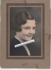 Vintage Color Photo Of Lady-Harvey, North Dakota-Miller Studio picture