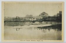 Bingen PA Saucon Creek Bridge Postcard R16 picture